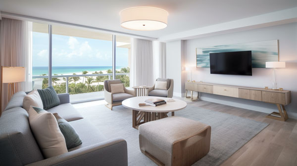 Hotel Room at Boca Raton Beach Club