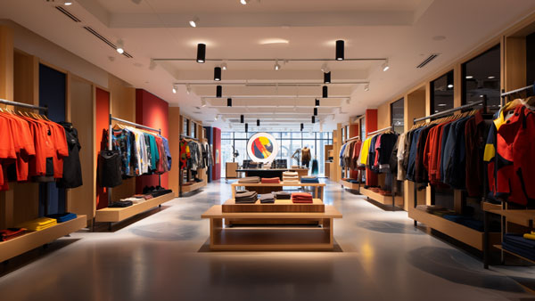 Interior of Fred Segal Retail Store