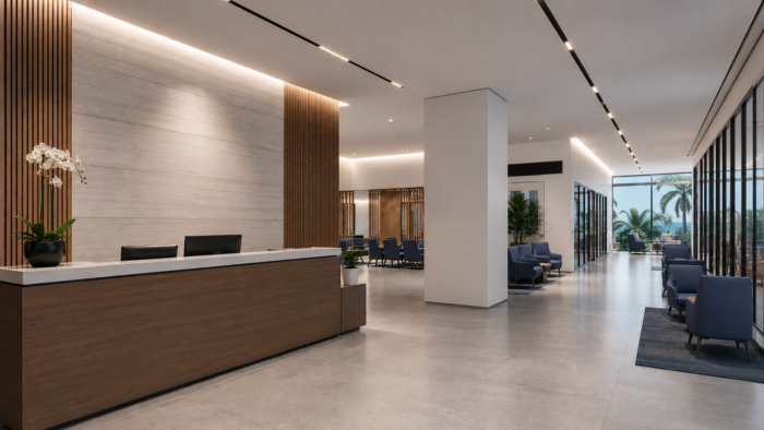 Interior of Consulate General Office